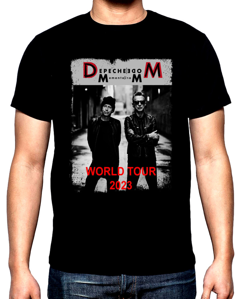 T-SHIRTS Depeche Mode, Memento Mori, World tour 2023, men's  t-shirt, 100% cotton, S to 5XL